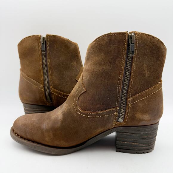 Born Womens Alondra Western Boots US 10 M EU 42 Brown Leather NIB - Picture 8 of 13